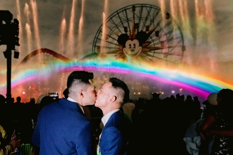 A Magical Gay Disney Wedding With Chosen Family And A Thai Water Blessing