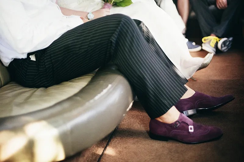 Fun shoes for grooms