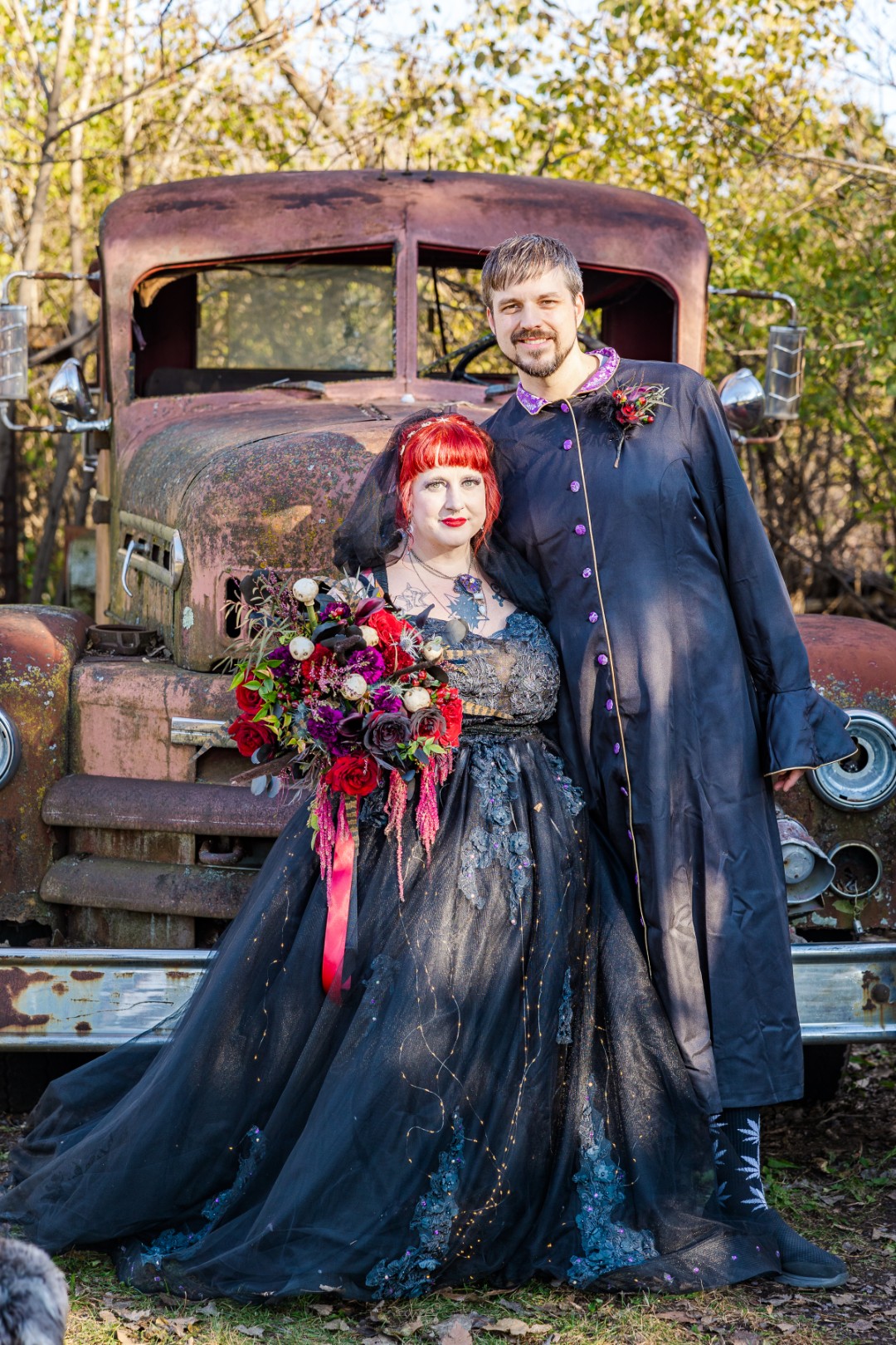 Forevertron wedding at the Evermor Sculpture Park Gallery