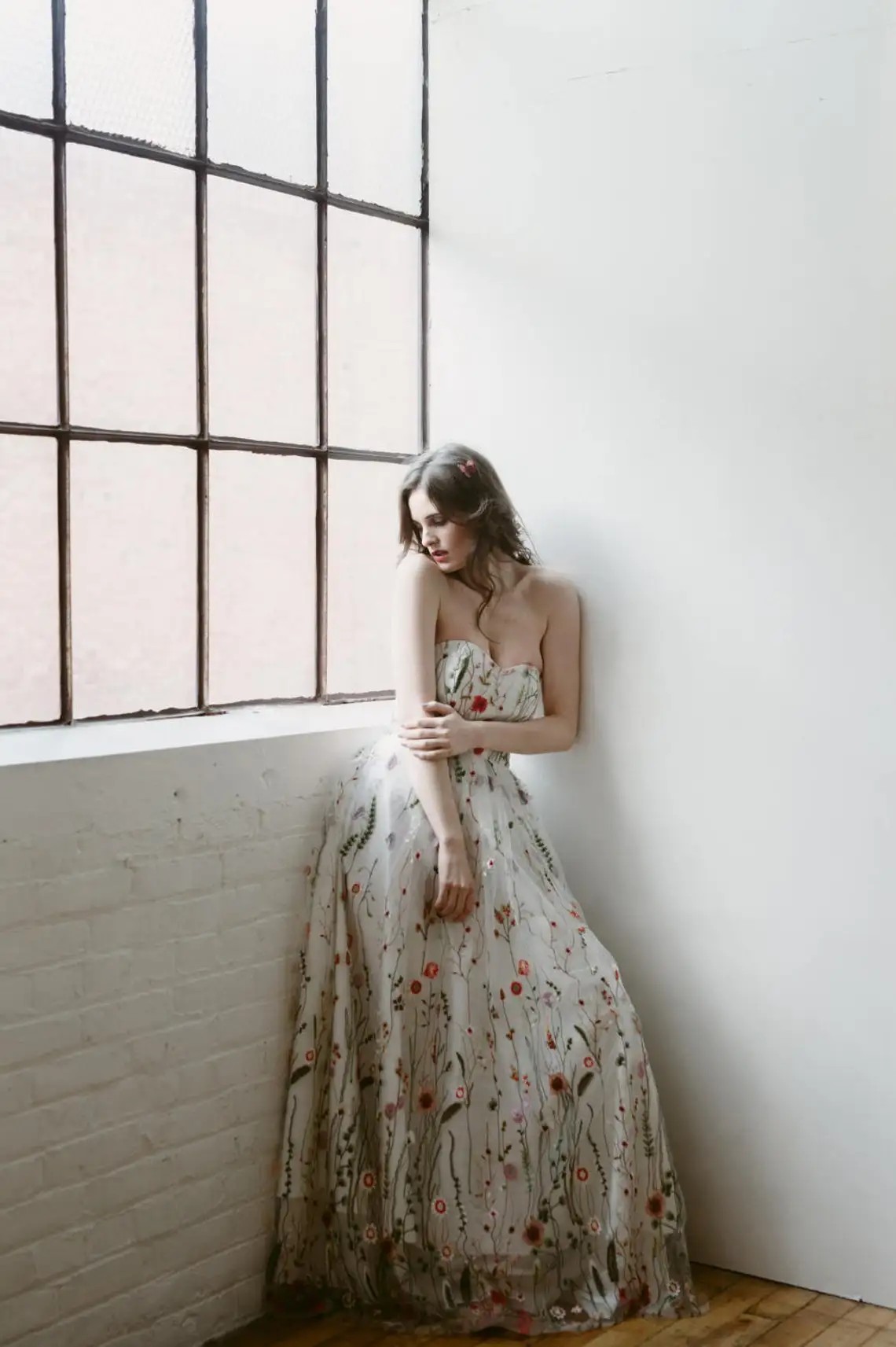 Trend: Embroidered & floral wedding dresses