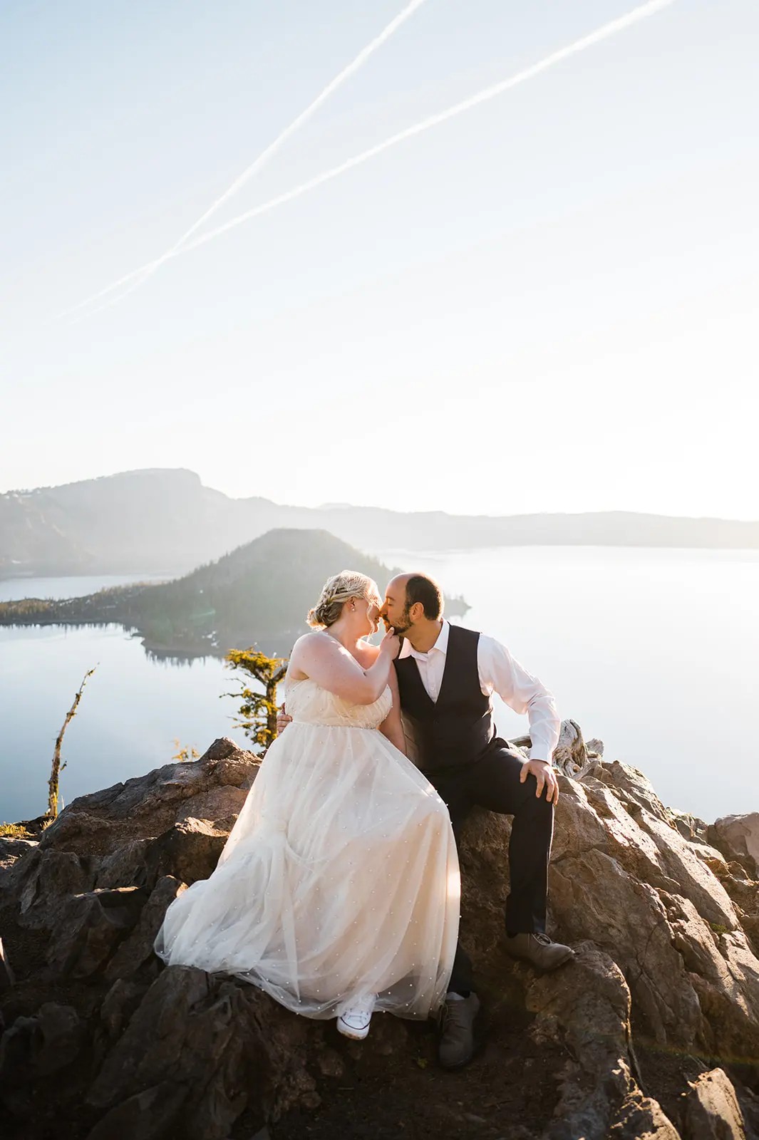 A frostbitten Canadian national park elopement (with bison!)