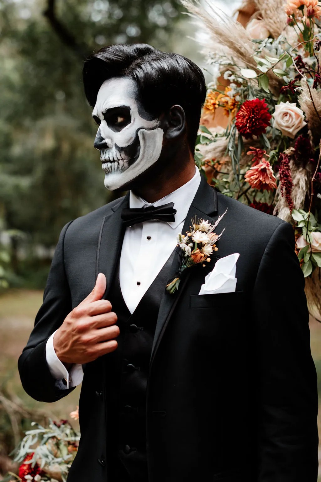 And now that ghoulish groom