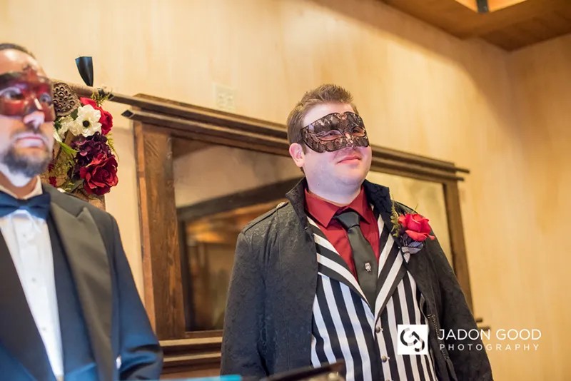 Our masquerade wedding at a glance: