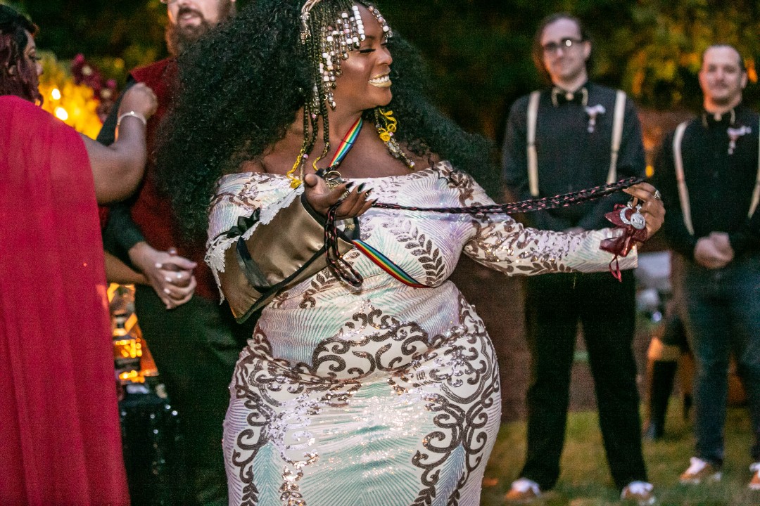 Tell us about the queer burlesque hand fasting ceremony: