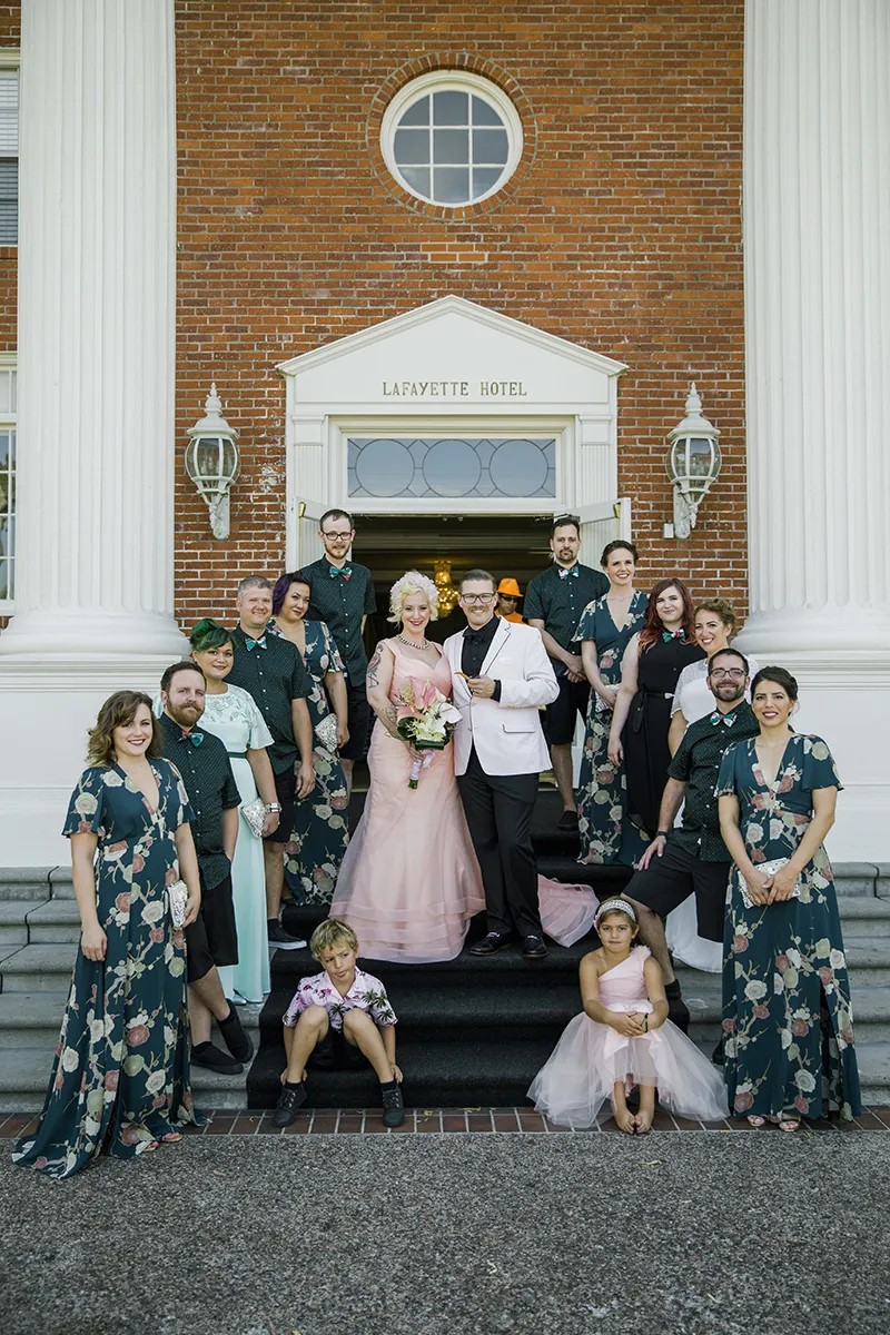 Our offbeat wedding at a glance: