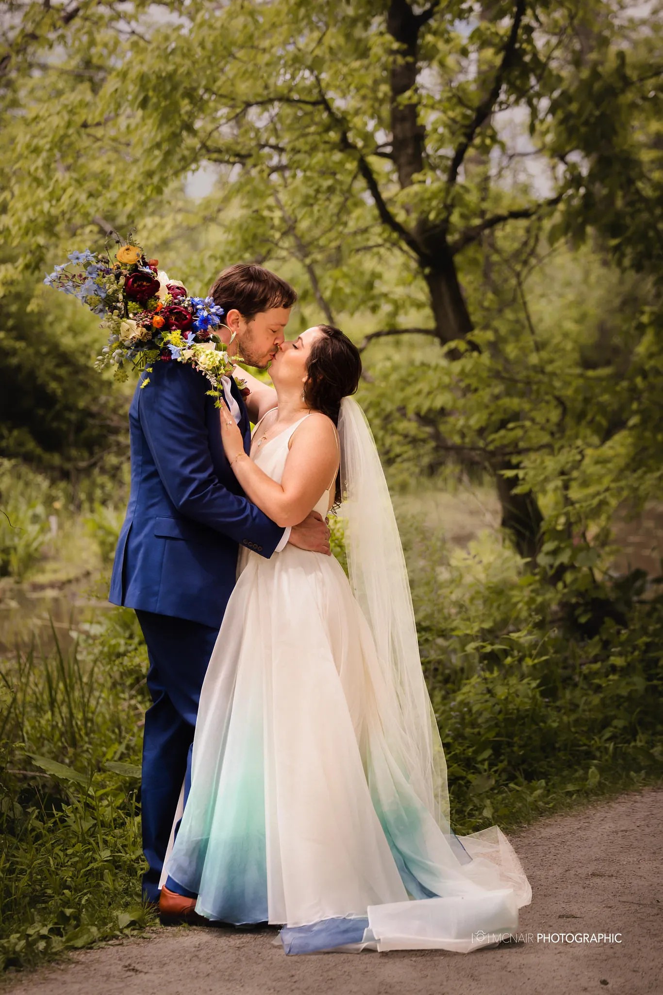 Congrats to this happy couple, and a billion high fives to Emily for pulling off this superhero eco-friendly wedding!