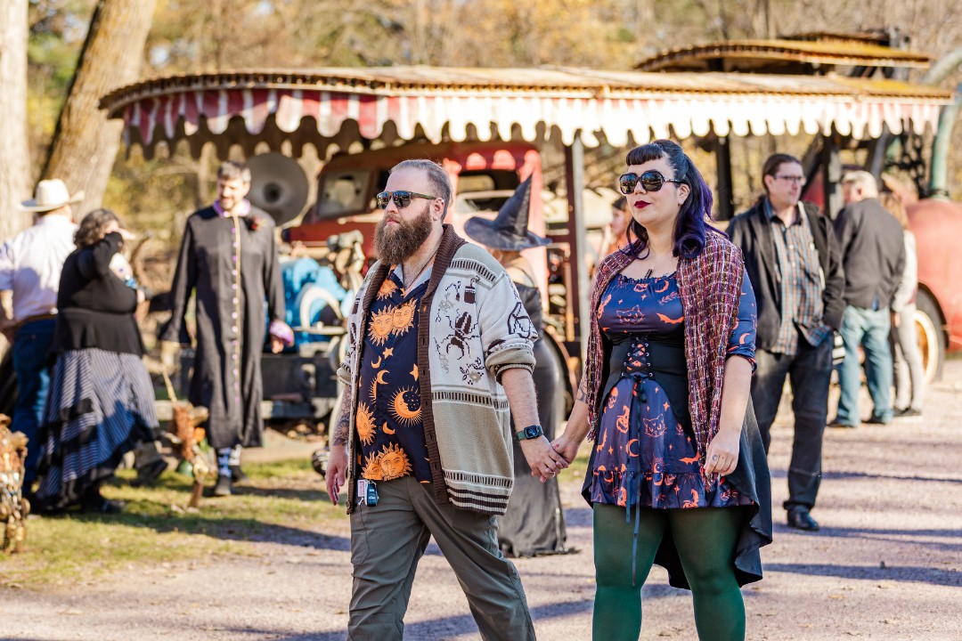 Forevertron wedding at the Evermor Sculpture Park Gallery