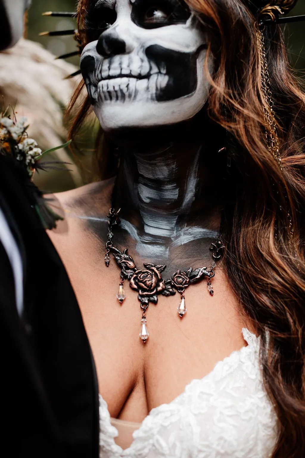 Vendors who worked on this styled shoot full of Ghoulishly Chic Halloween Wedding Ideas: