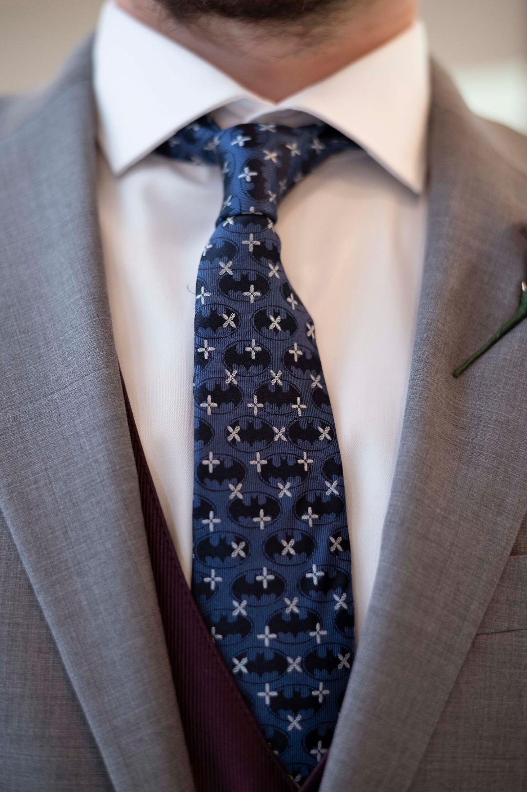 Can you notice the subtle superhero ties?