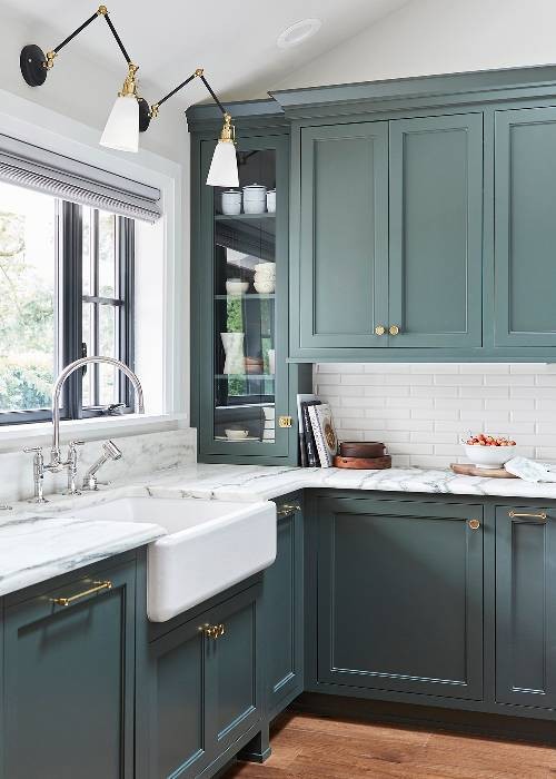 Sherwin Williams’ Pewter Green