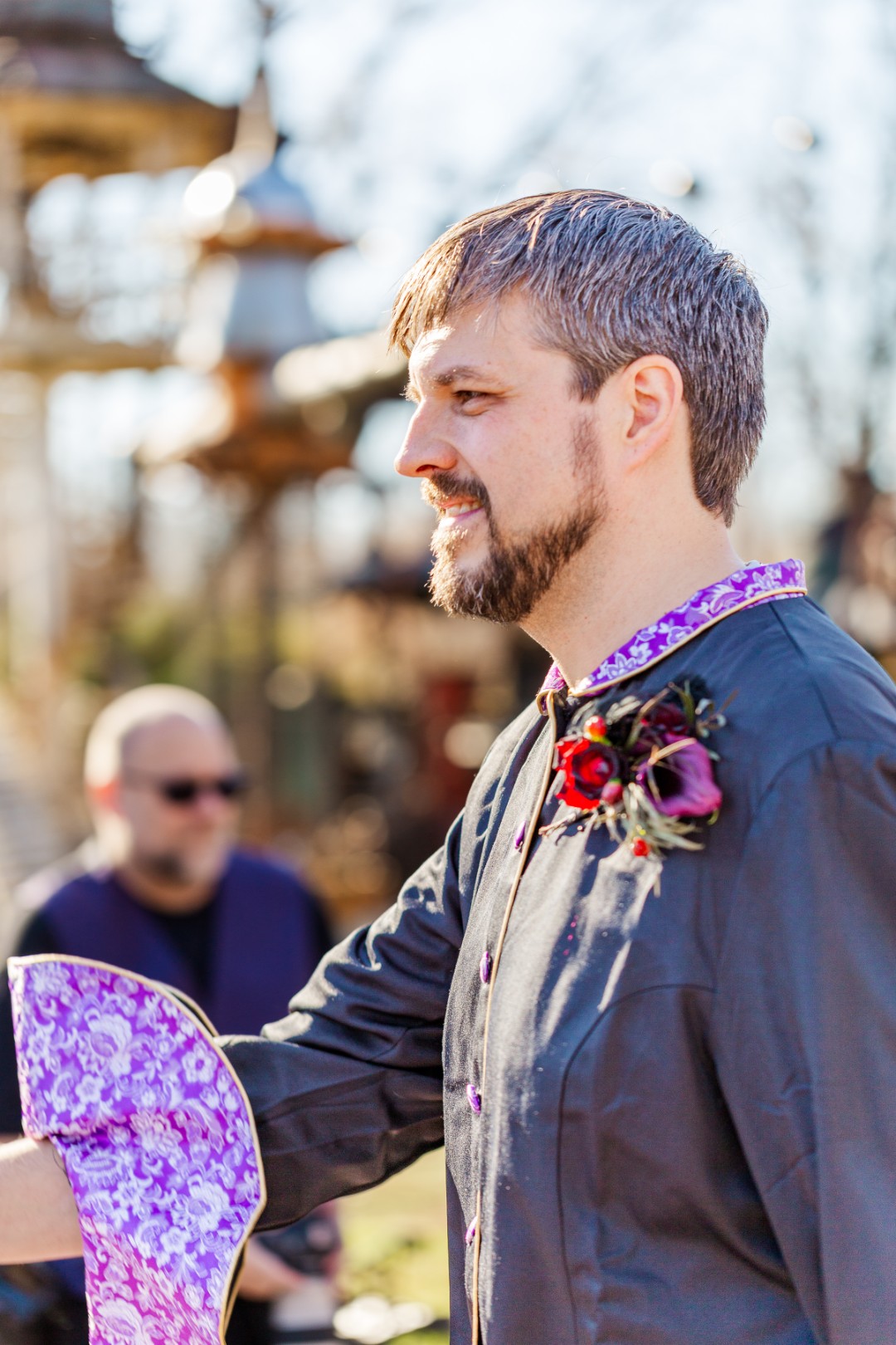 About our Forevertron wedding at the Evermor Sculpture Park ceremony: