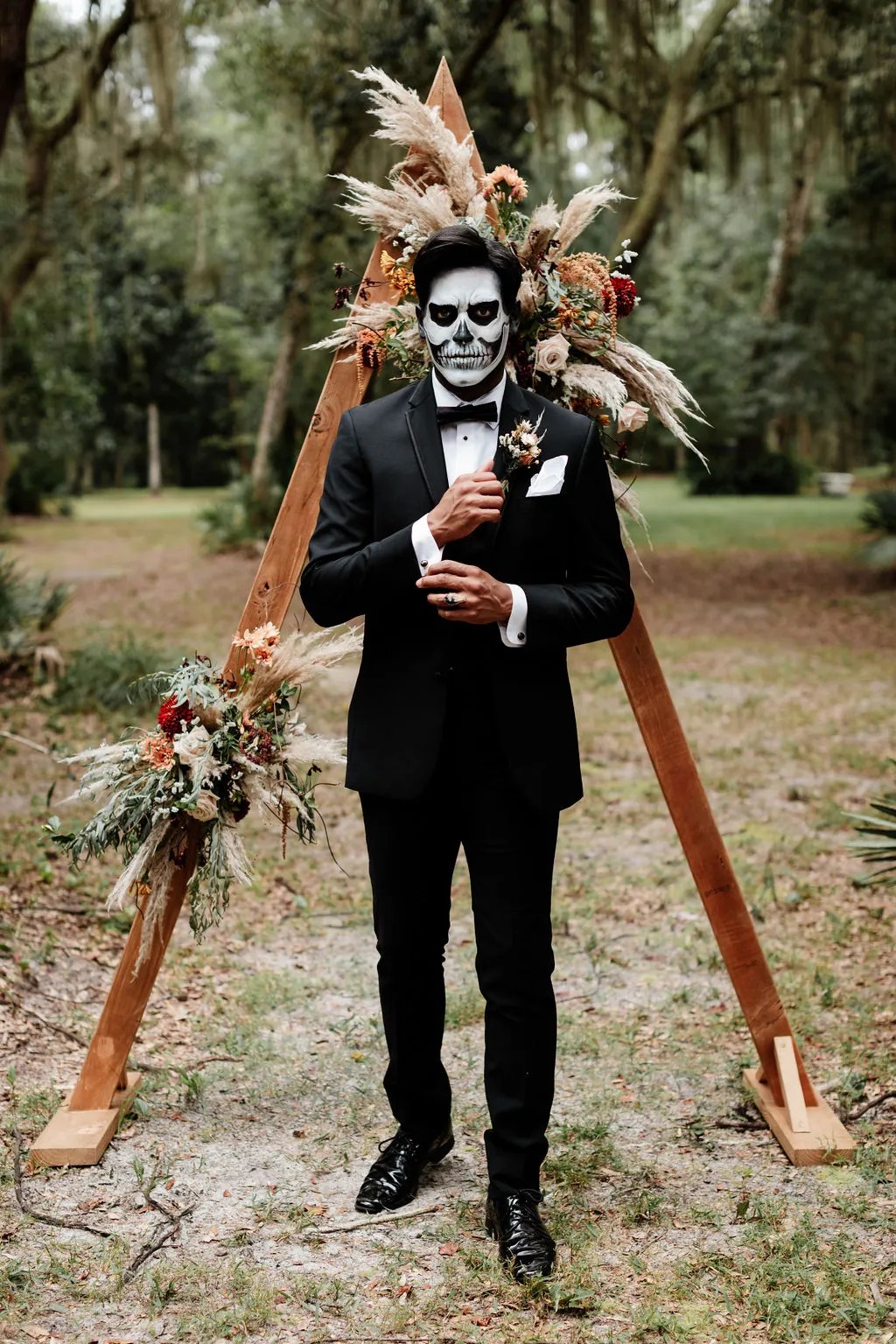 And now that ghoulish groom