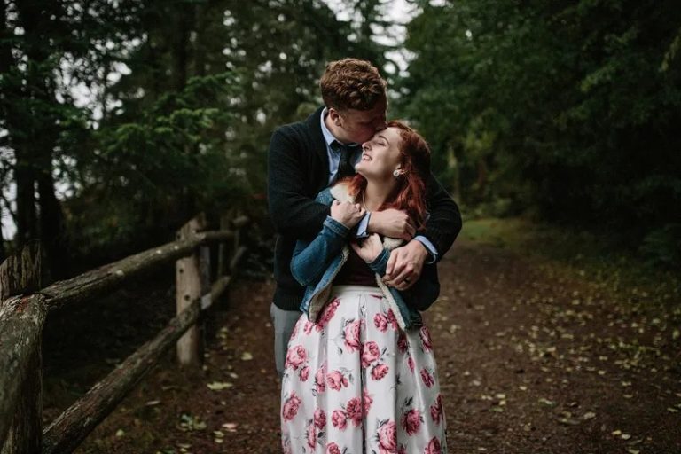 A Friday The 13Th Barn Wedding With Coffee, Skulls, And Floral Prints