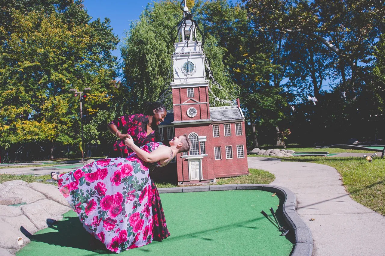 Tell us about the carousel engagement shoot: