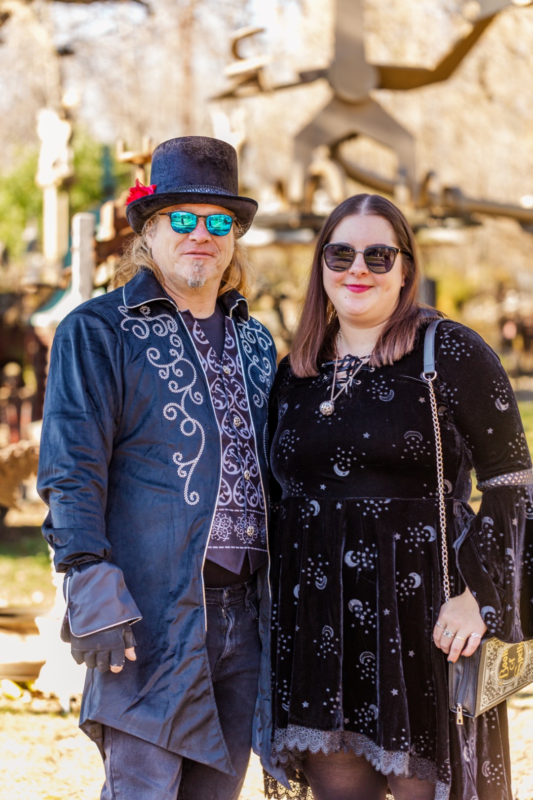 Forevertron wedding at the Evermor Sculpture Park Gallery