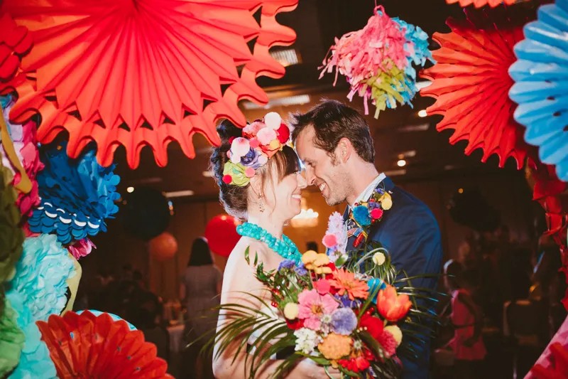 How to choose your wedding colors for a non-traditional wedding