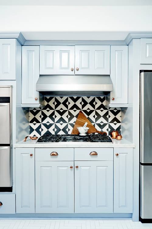 Statement Backsplash