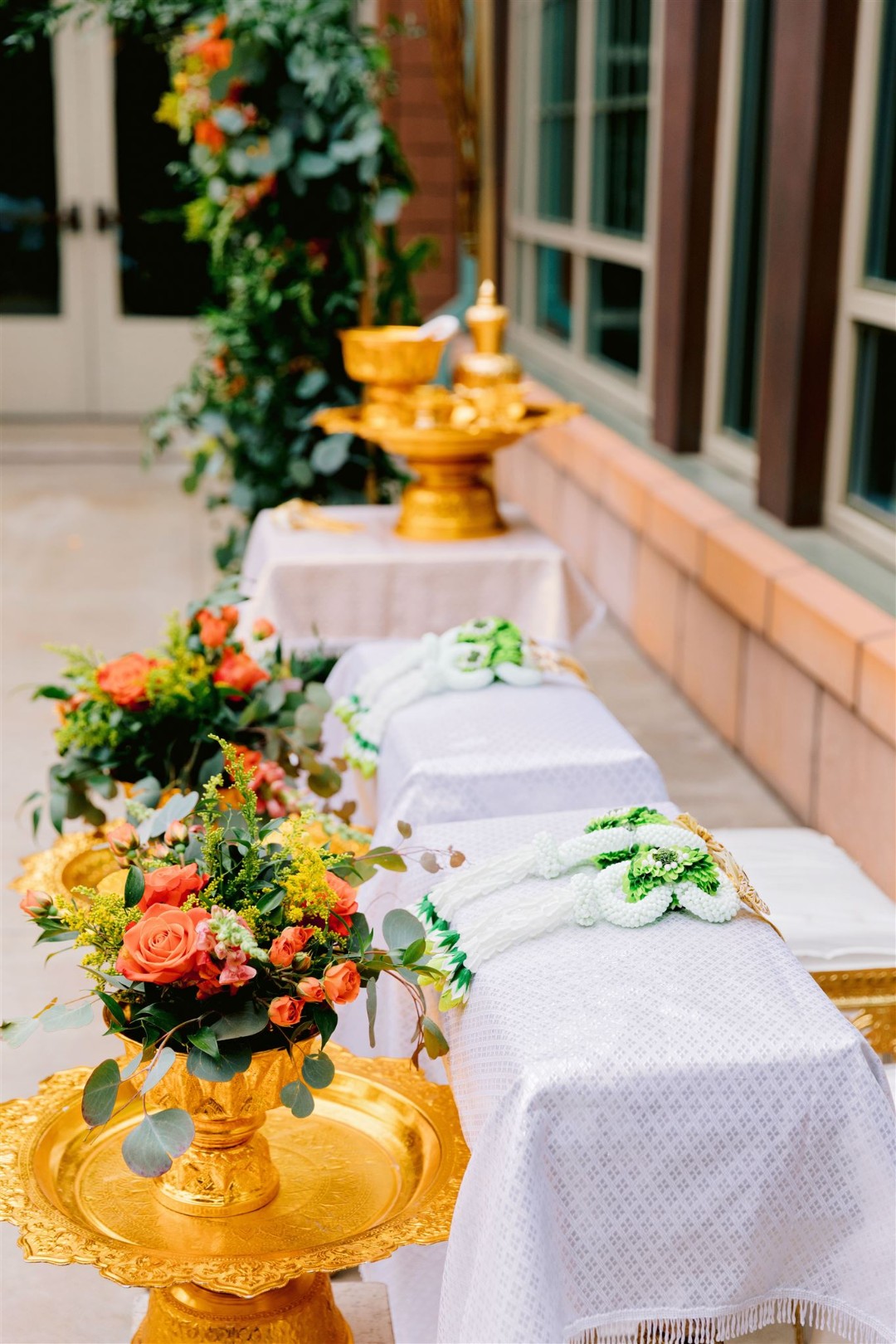 Magical Disney wedding with a Thai water blessing gallery: