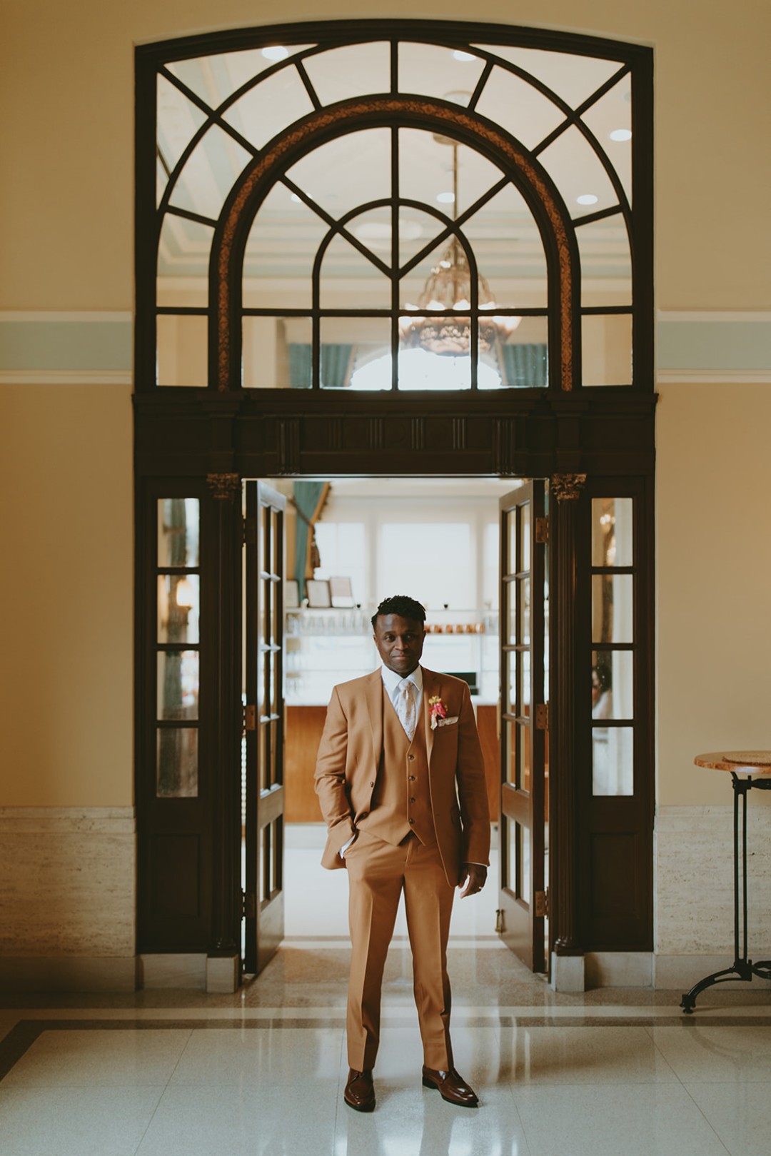 Hold on to your pants because this orange suit is FIRE.