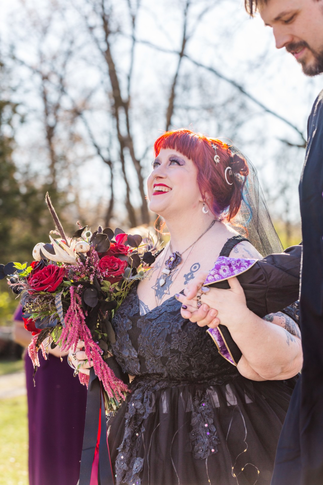 About our Forevertron wedding at the Evermor Sculpture Park ceremony: