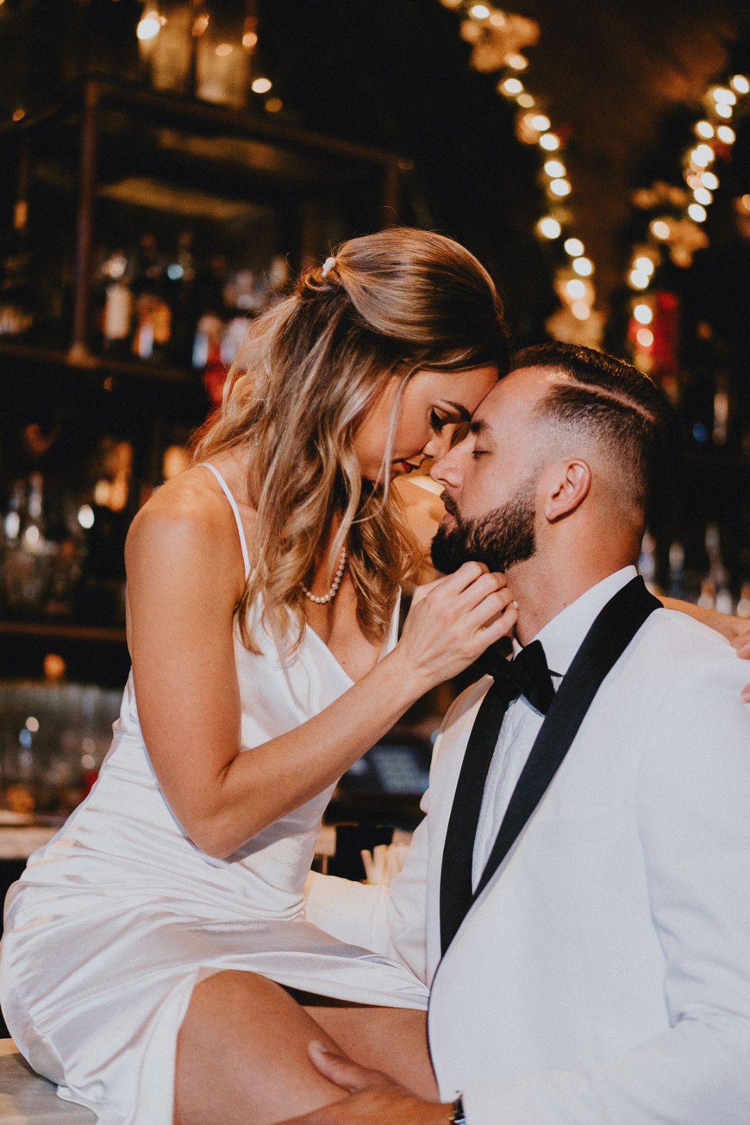 And there you have it! Proof that you can totally have a classy wedding at a bar.