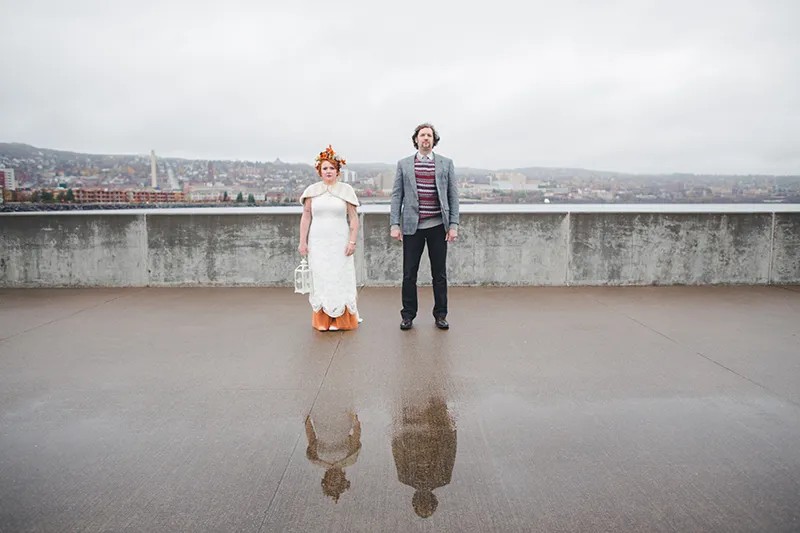 Animal masks and costumes at this eerie-as-hell Wicker Man wedding