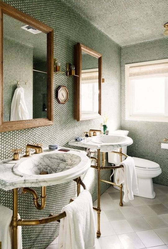 Powder Room Elegance