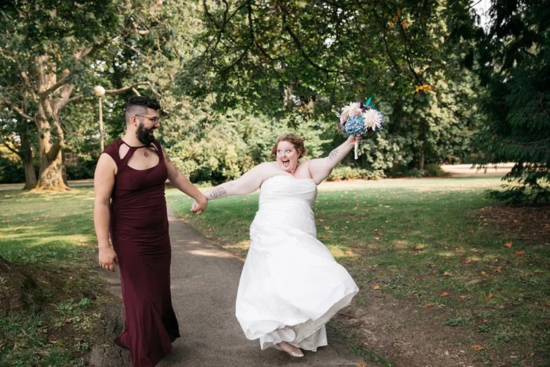 Our offbeat wedding at a glance: