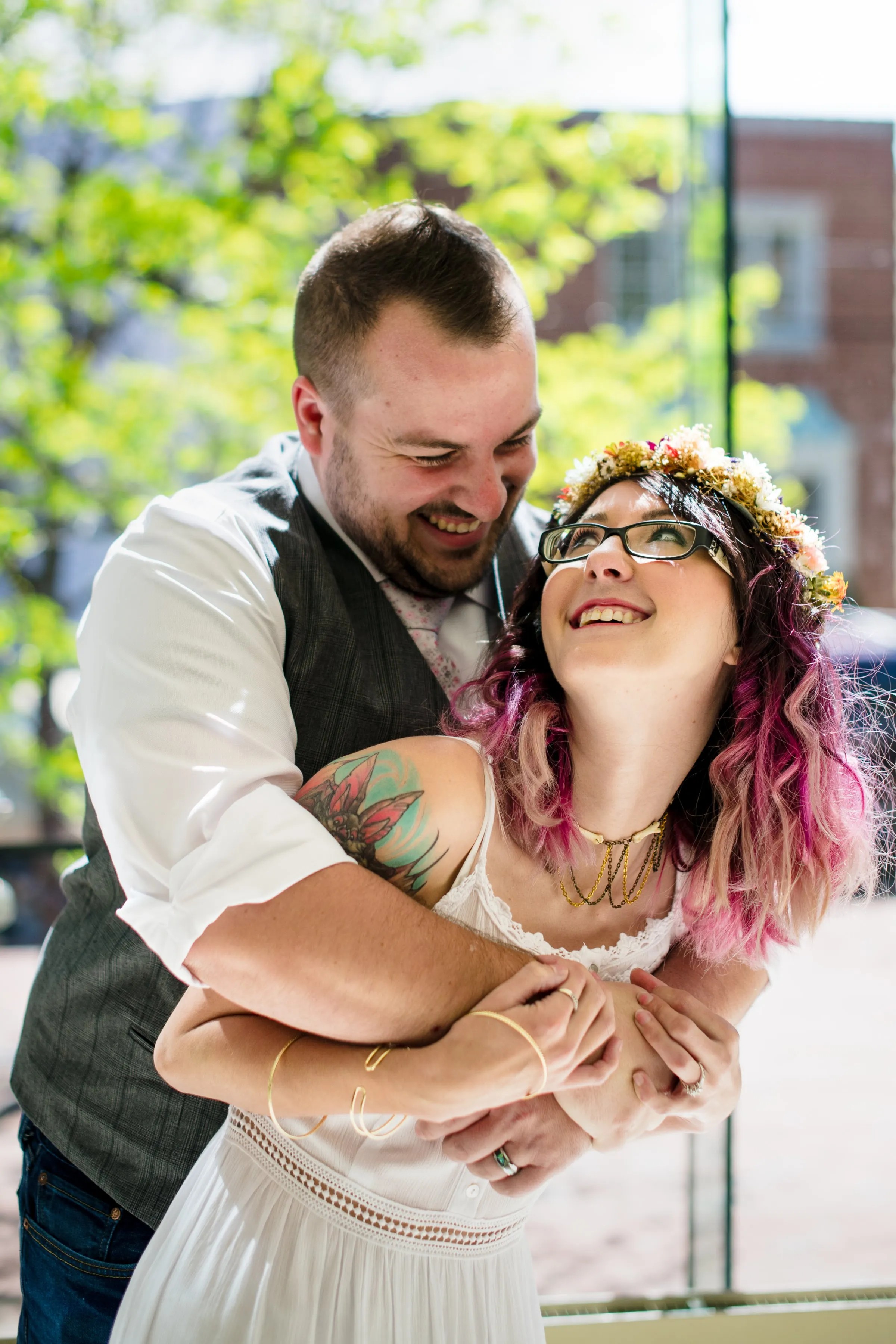 Our offbeat wedding at a glance: