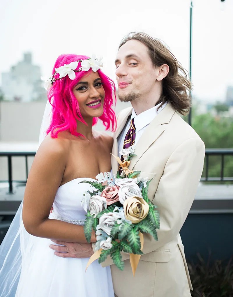 Our offbeat wedding at a glance: