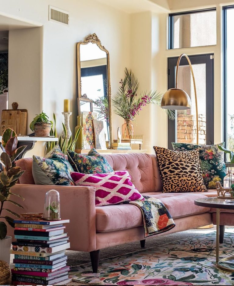 10 Insanely Cool Rooms That Started With A Bohemian Rug