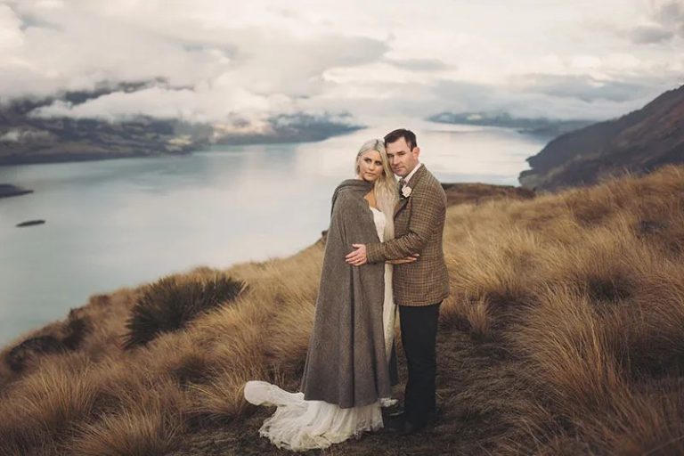 An Intimate And Majestic Middle-Earth Elopement In New Zealand (With A Rainbow!)