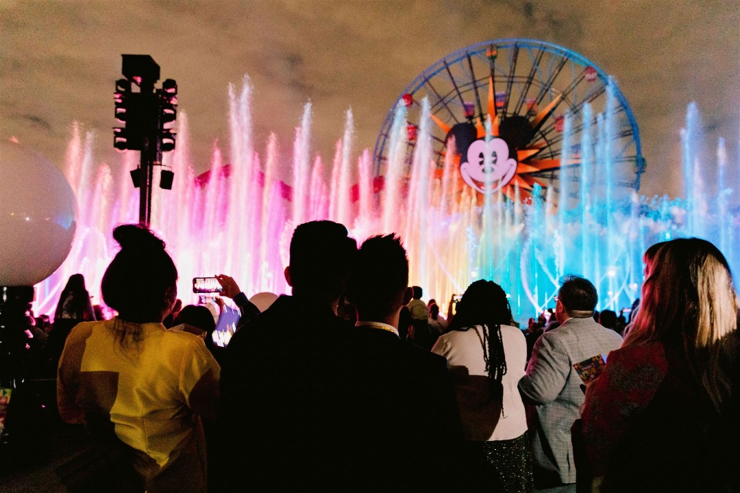 Magical Disney wedding with a Thai water blessing gallery: