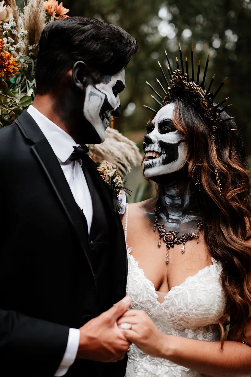 This is the couple of your horror wedding dreams!