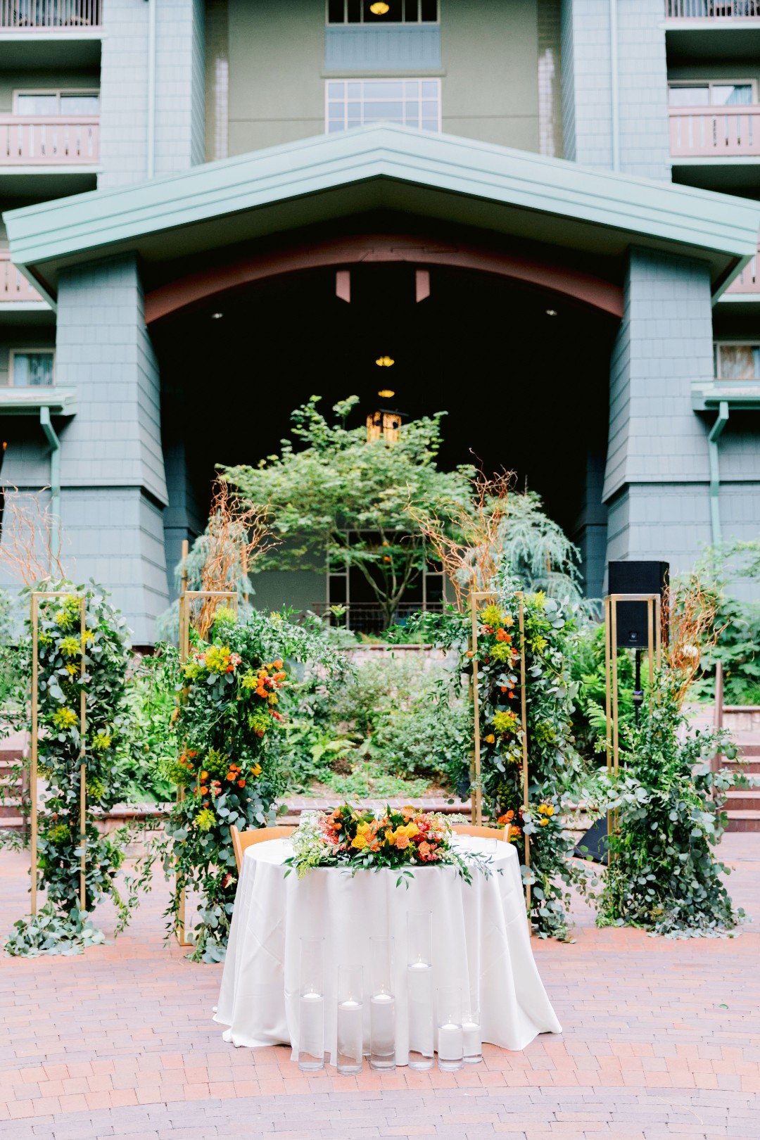 Our gay Disney wedding with a Thai water blessing at a glance: