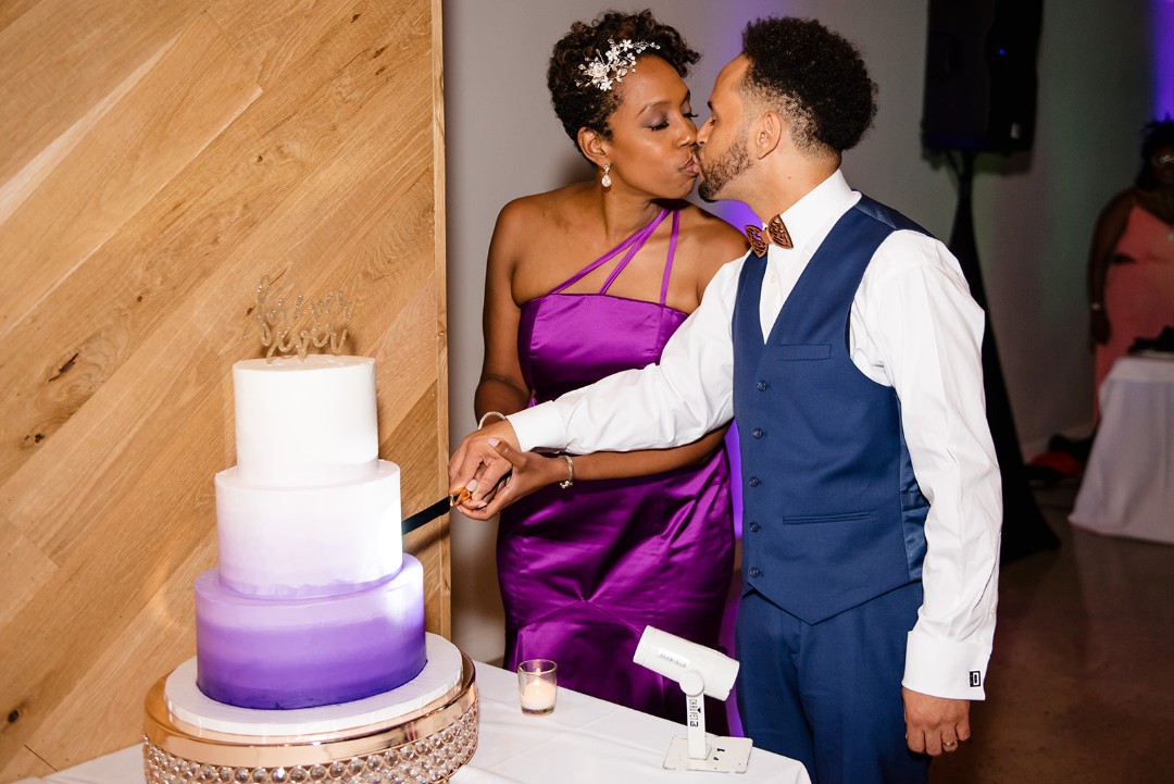 Tell us about the unique hip hop wedding reception: