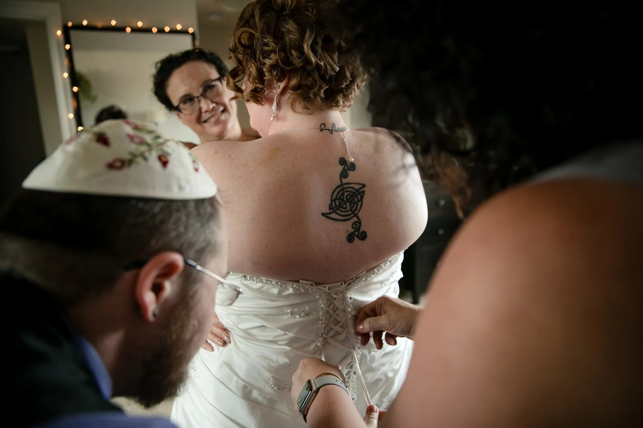 Our offbeat wedding at a glance: