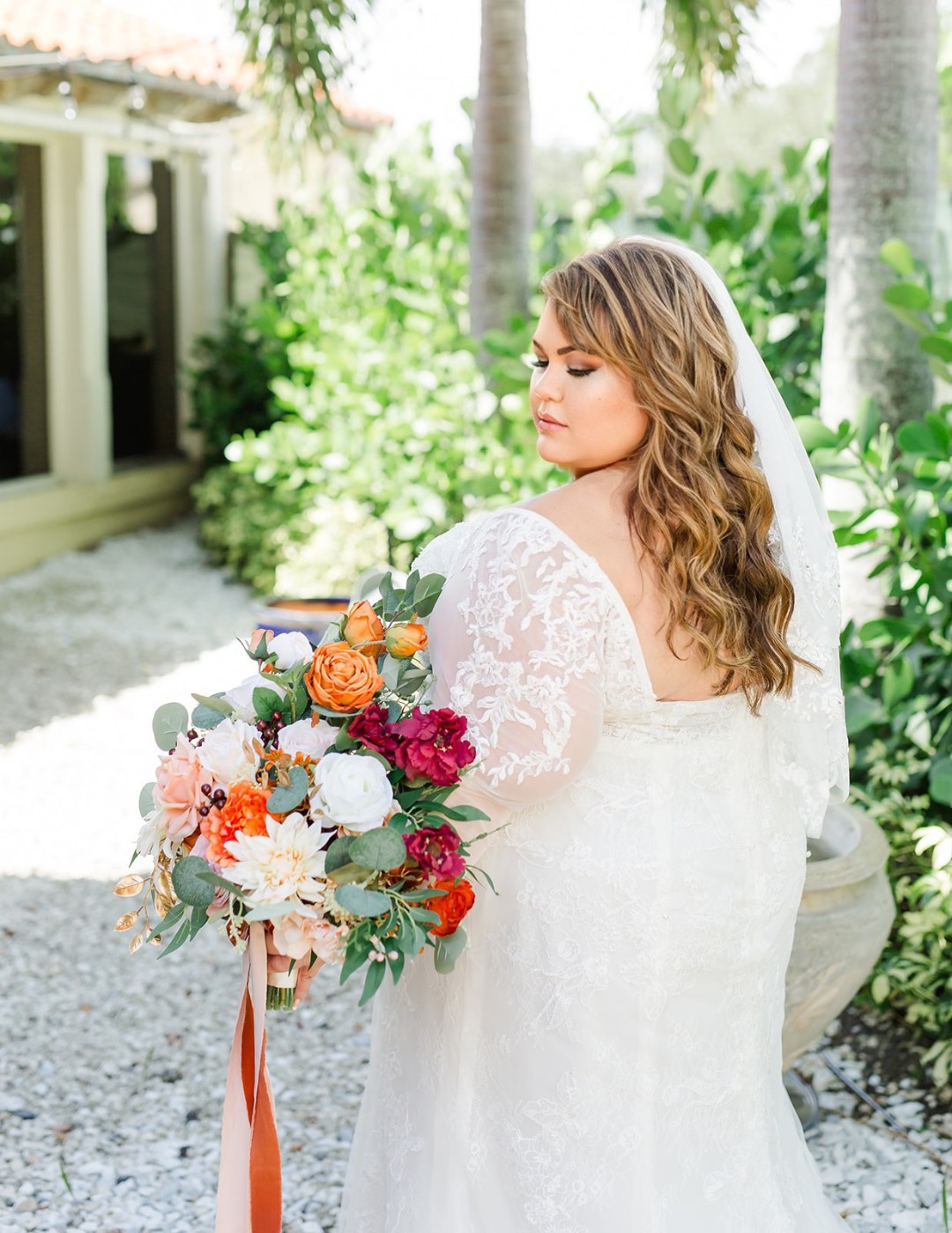 Our fall wedding in Florida reception: