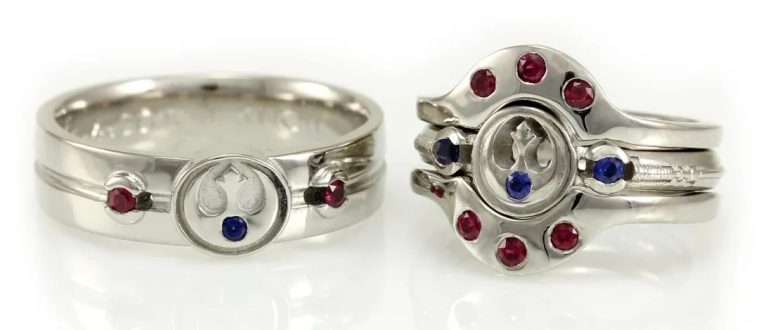 These Gorgeously Geeky Engagement Rings (Hy)Rule!