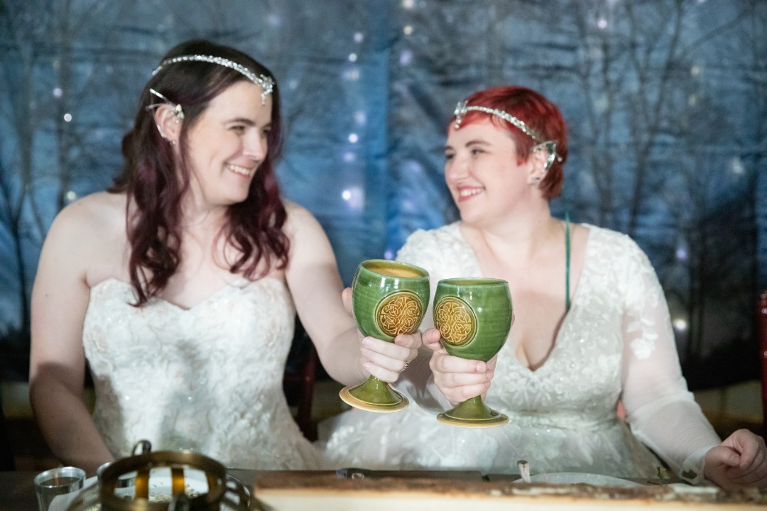 Tell us about the Middle Earth-themed reception: