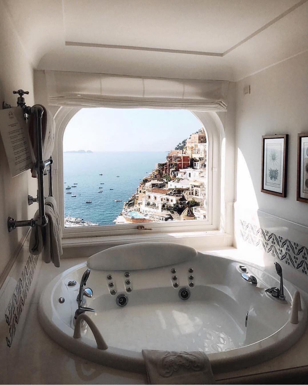 Bathroom with a View