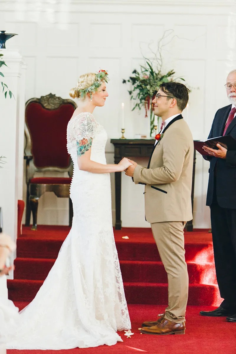 Our offbeat wedding at a glance: