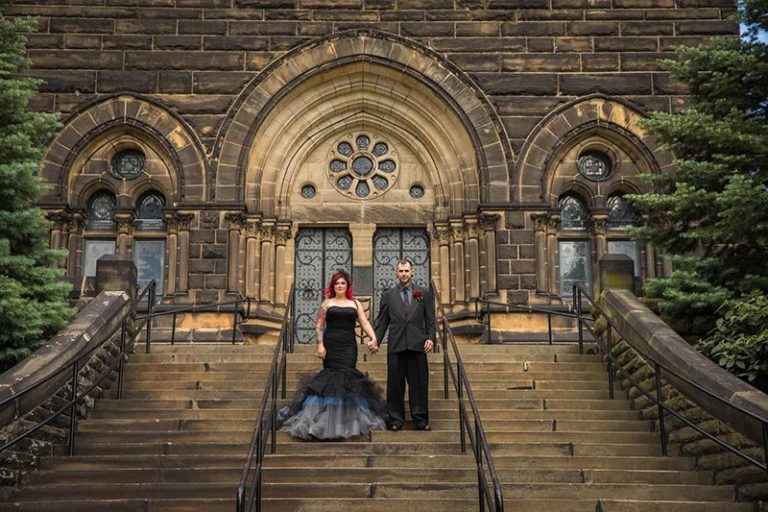 This Dark Avant Garde Wedding Has The Black Wedding Dress Of Your Dreams