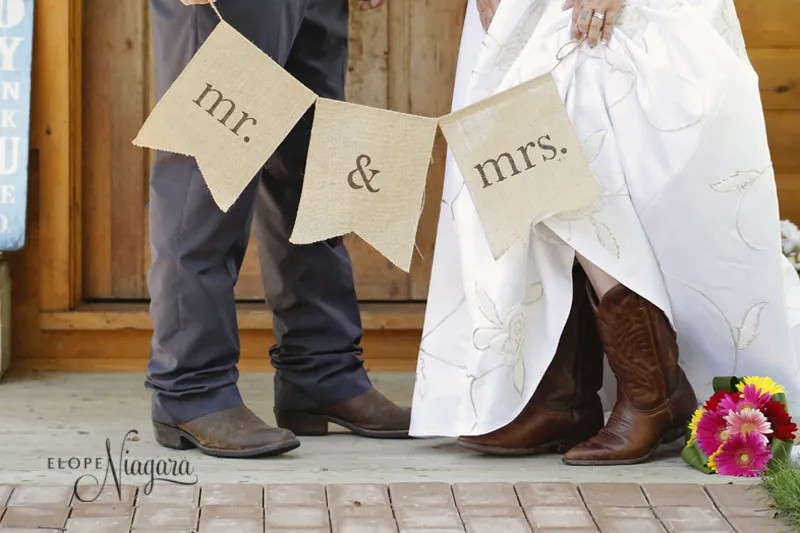 Wedding boots