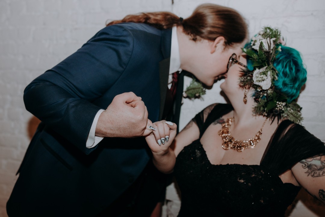 What was the most important lesson you learned from your elegant weed wedding?