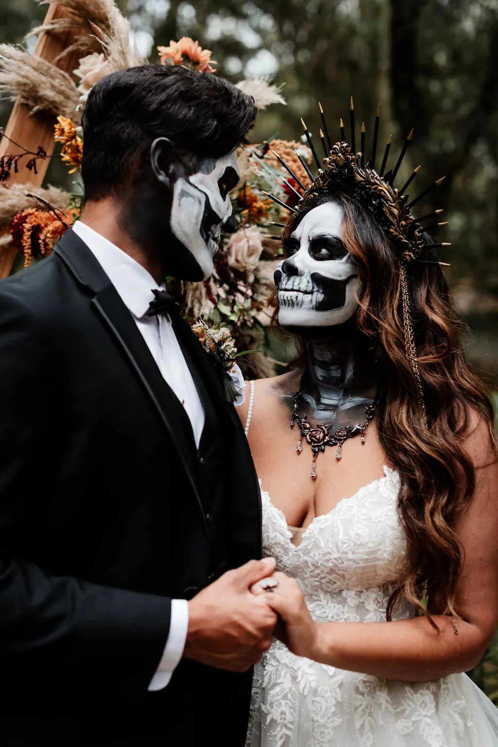 This is the couple of your horror wedding dreams!