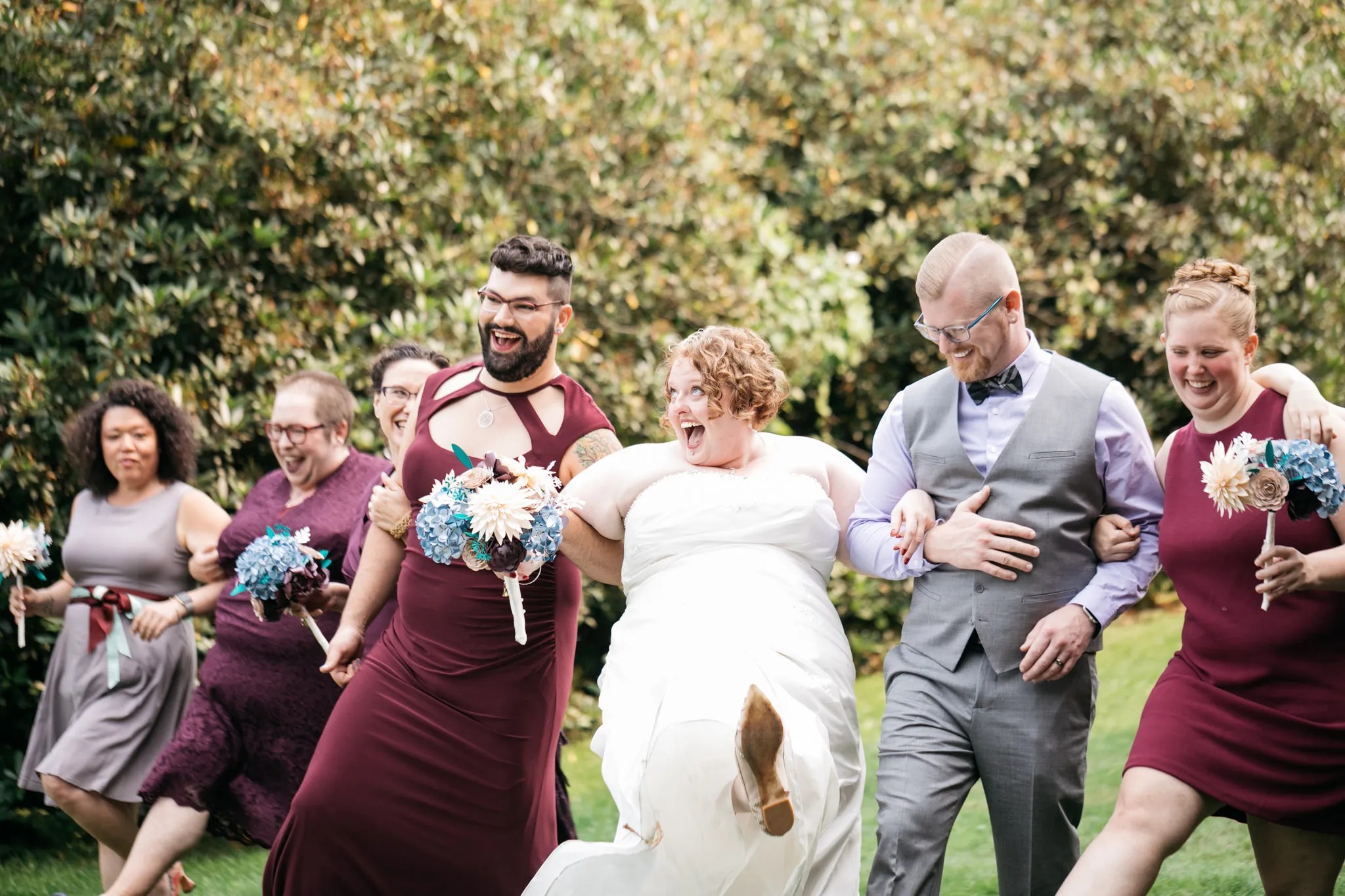 Our offbeat wedding at a glance: