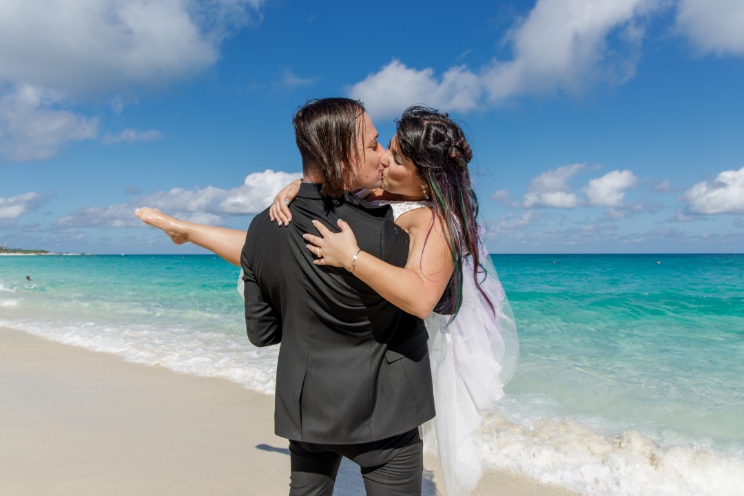 Our emo wedding at a glance: