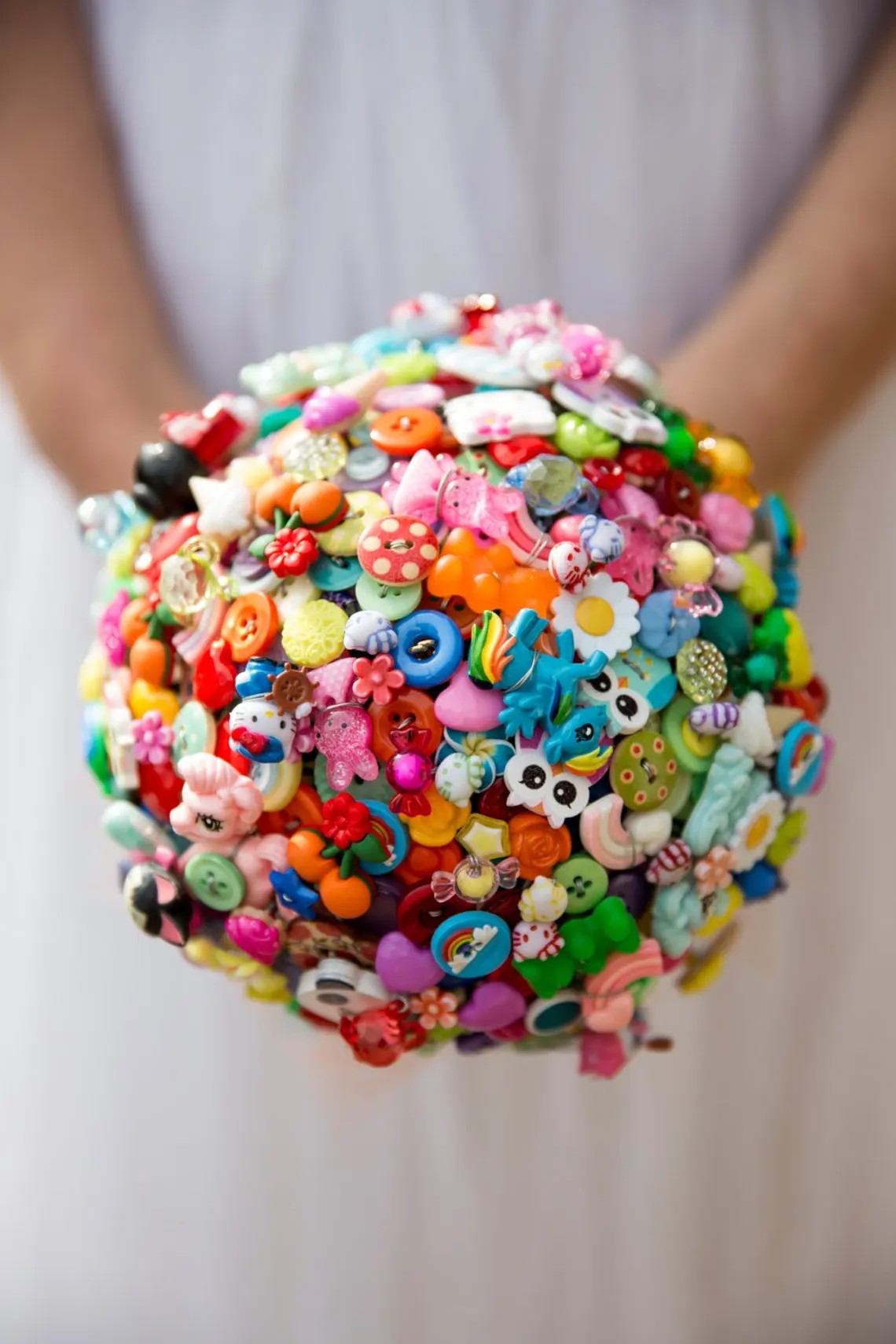 Button bouquets