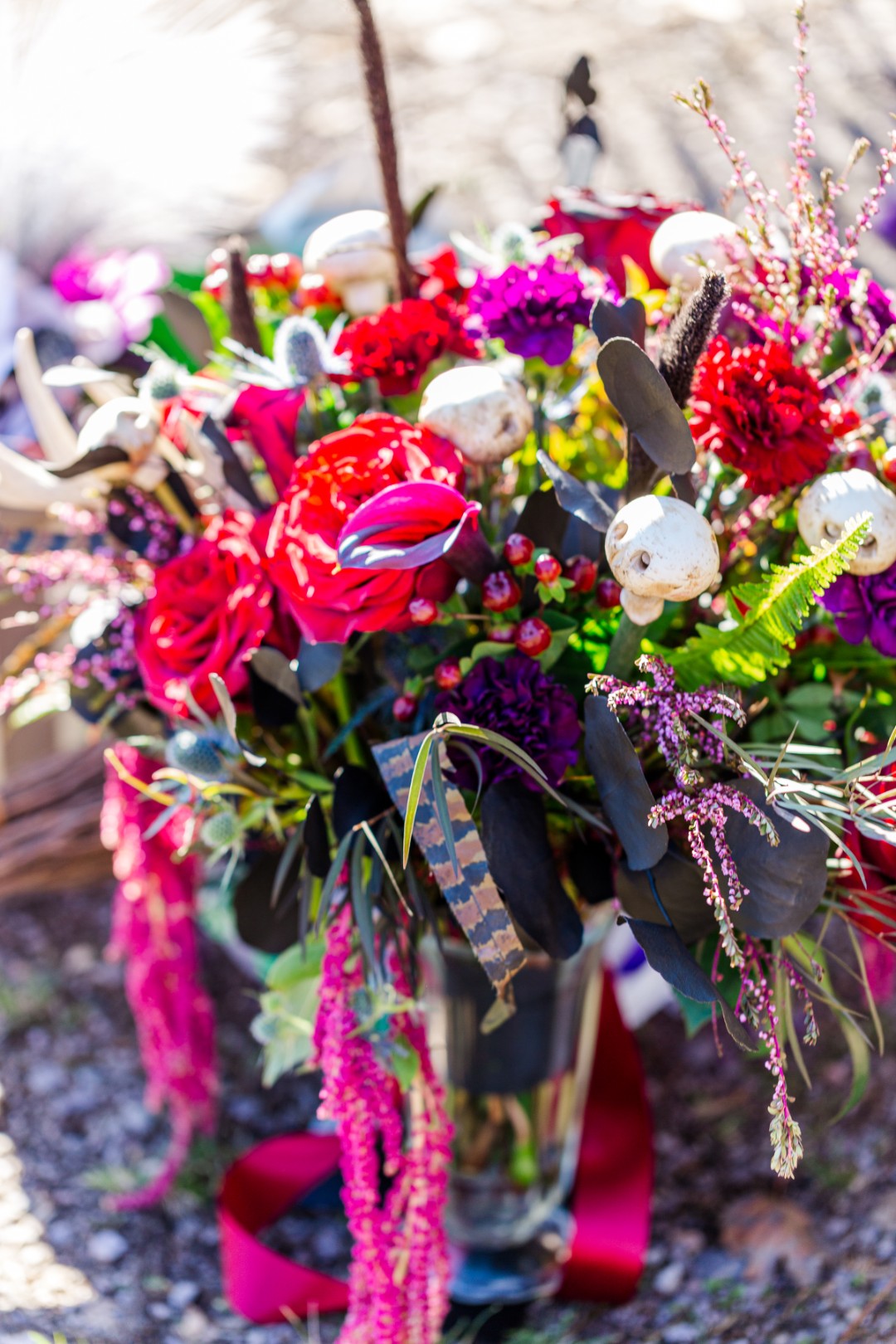 Forevertron wedding at the Evermor Sculpture Park Gallery